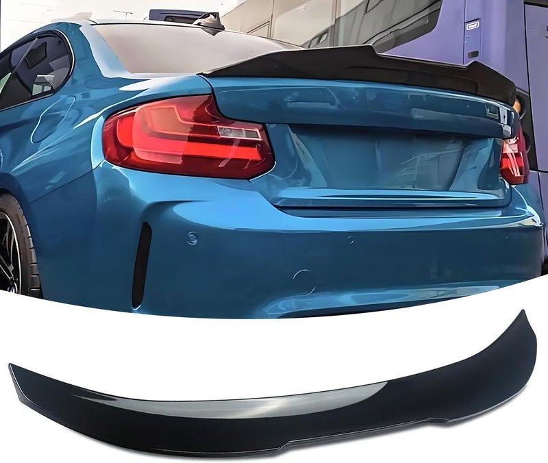 NeespoC Rear Trunk Spoiler Wing Fit for BMW 2 Series F22 Coupe F87 M2 2014-2020 228i/ 230i/ M235i/ M240i M Style Decklid Lip Exterior Accessories - Image 1